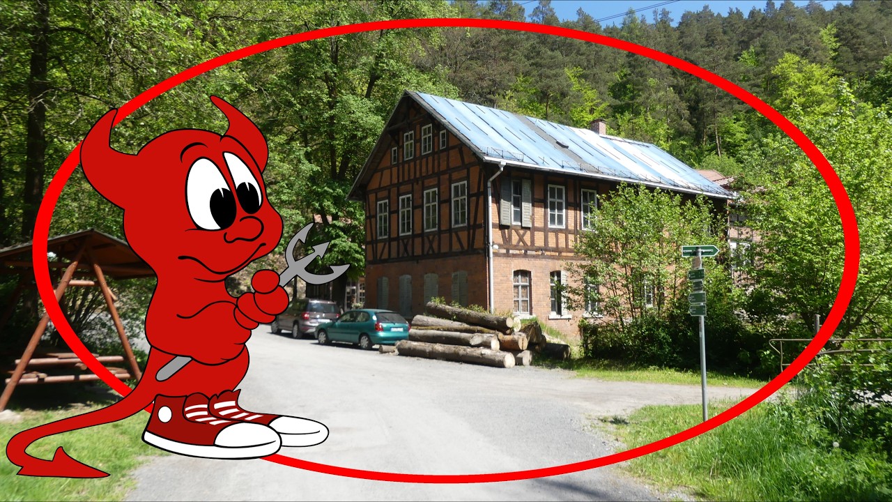 Teufelstal, Zeitzgrund – Amselfall - Nossengrund