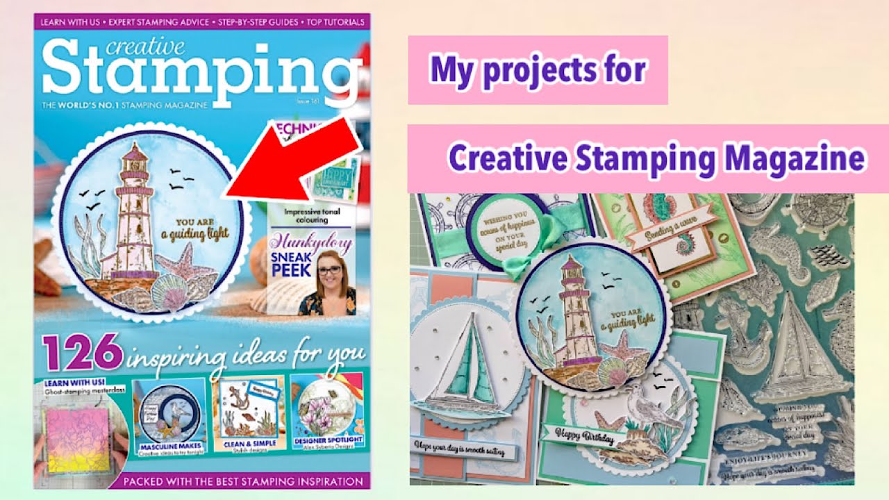 Журнал Creative Stamping №161 + БЕСПЛАТНЫЙ подарок от @craftingwithphillmartin