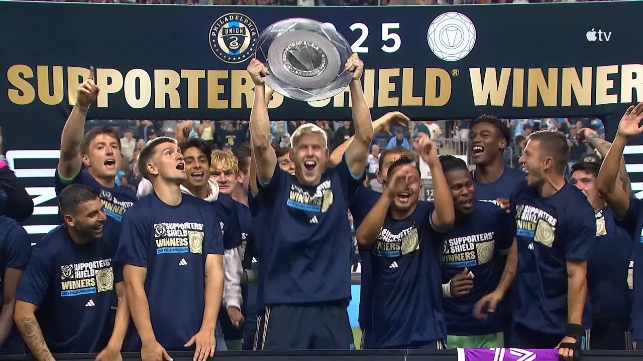 Philadelphia Union Win 2025 MLS Supporters' Shield!