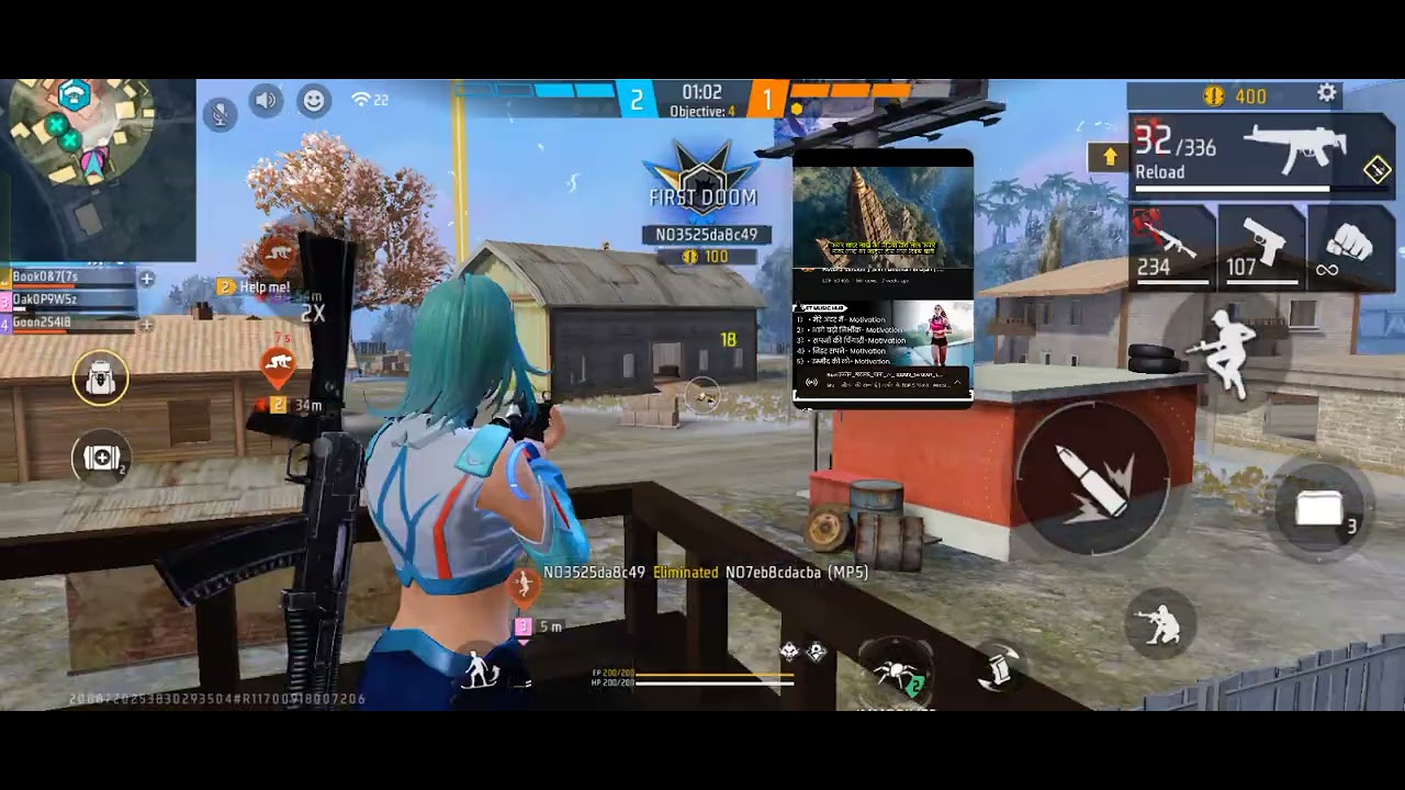CS Ranked as per hod short time injoy game 🎯 Big had high quality video and free fire gaming 🔥😎
