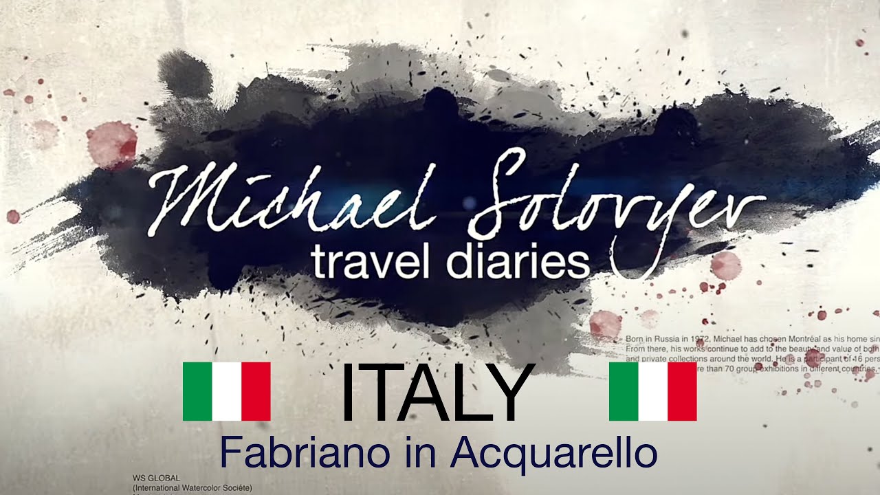 Monday Travel Diaries, Ep. 3: Fabriano in Acquarello, May 2022