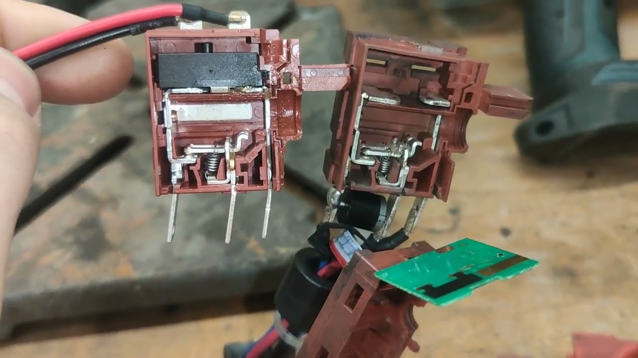 Naprawa regulatora obrotów elektronarzędzi akumulatorowych Bosch