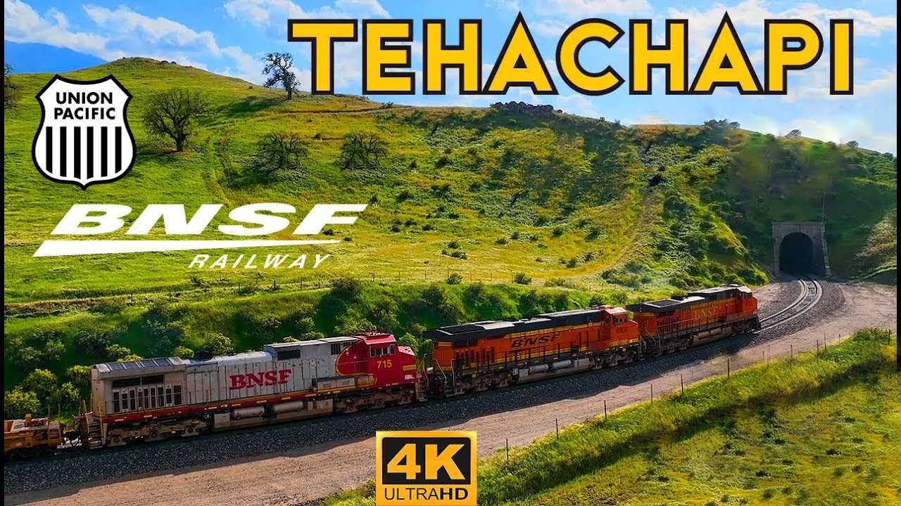 UP/BNSF Tehachapi Loop / Mountain Range