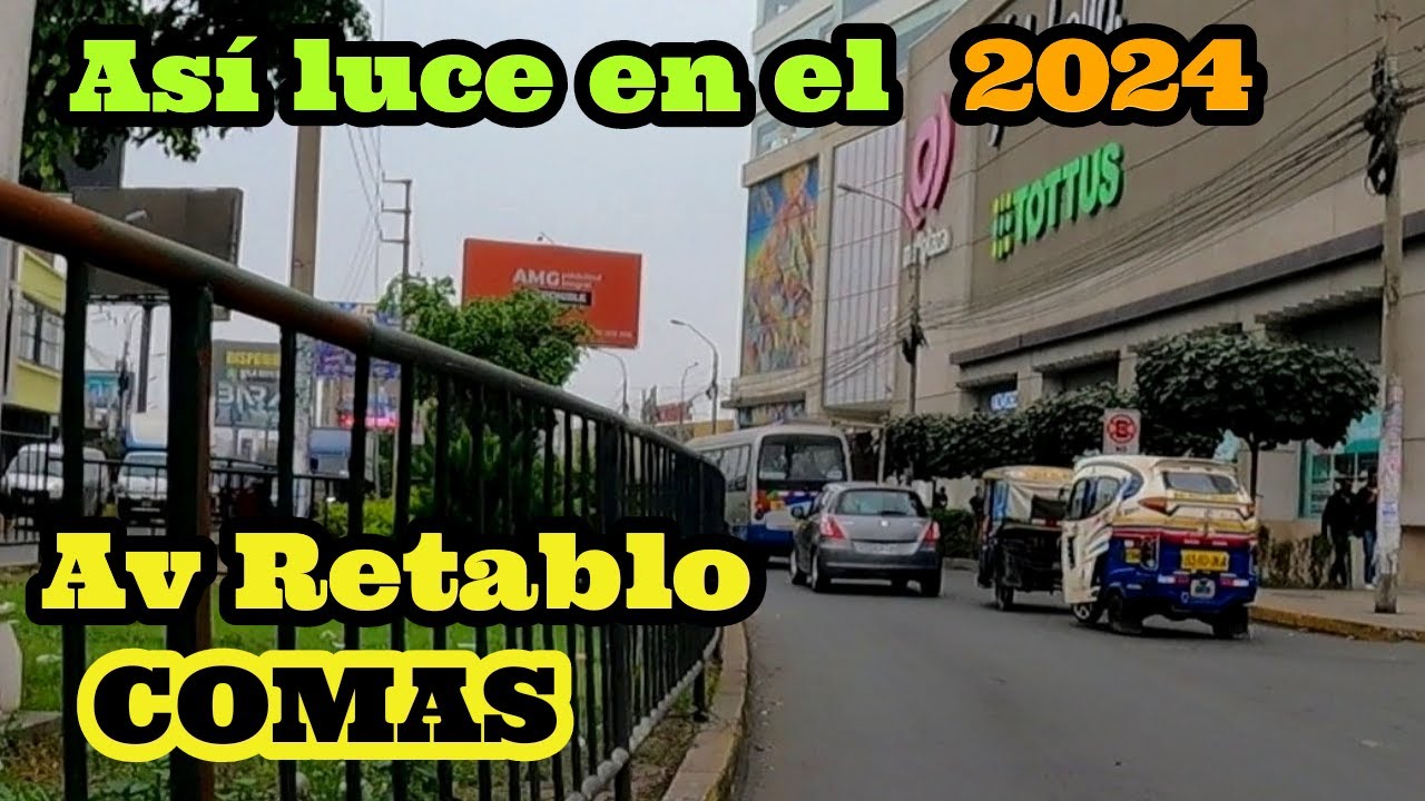 Recorriendo Av Retablo COMAS 2024