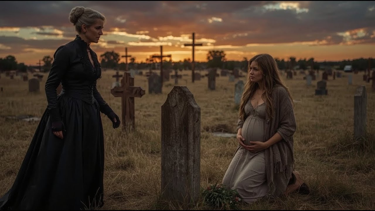 Wealthy Widow Returns To Her Son’s Grave — But Finds A Pregnant Stranger Kneeling There In Tea