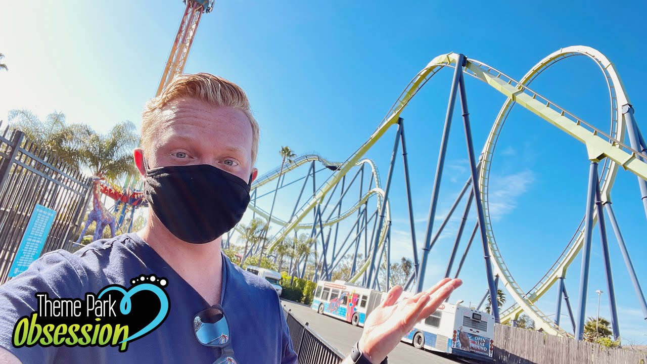 I Went to Six Flags Discovery Kingdom for the First Time! Exploring & More