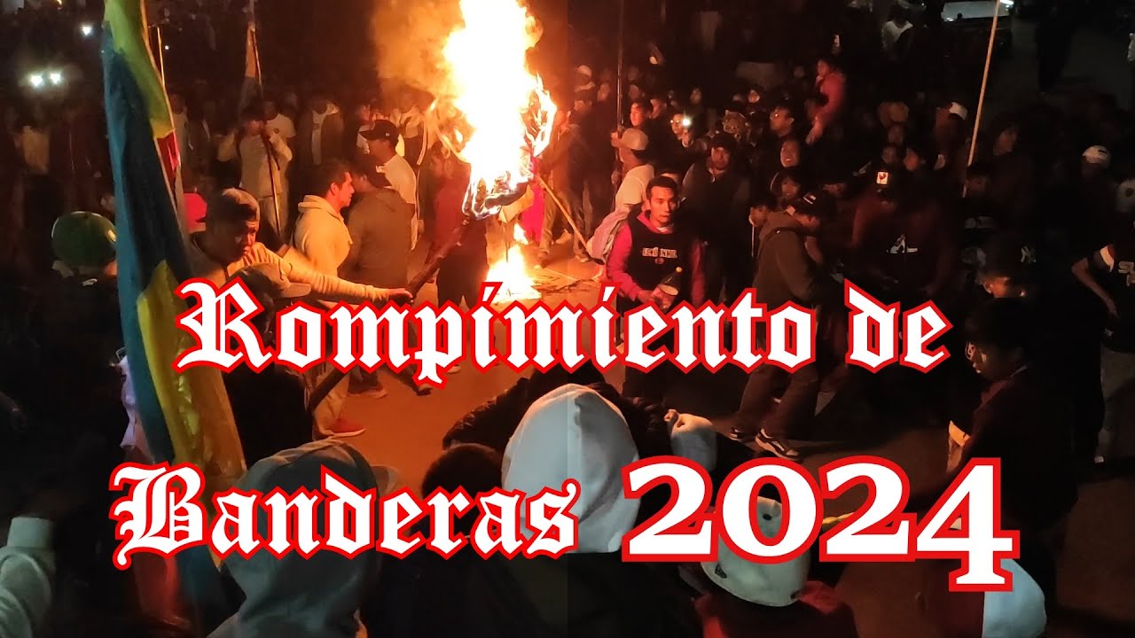 💥ROMPIMIENTO DE BANDERAS💥Semana Santa  2024 Santiago Tilapa