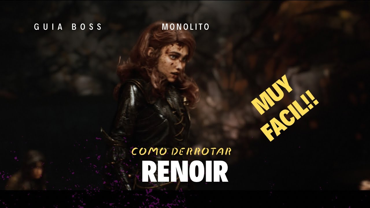 Como derrotar Boss RENOIR (Monolito) MUY FACIL  Boss en Clair Obscur: Expedition 33