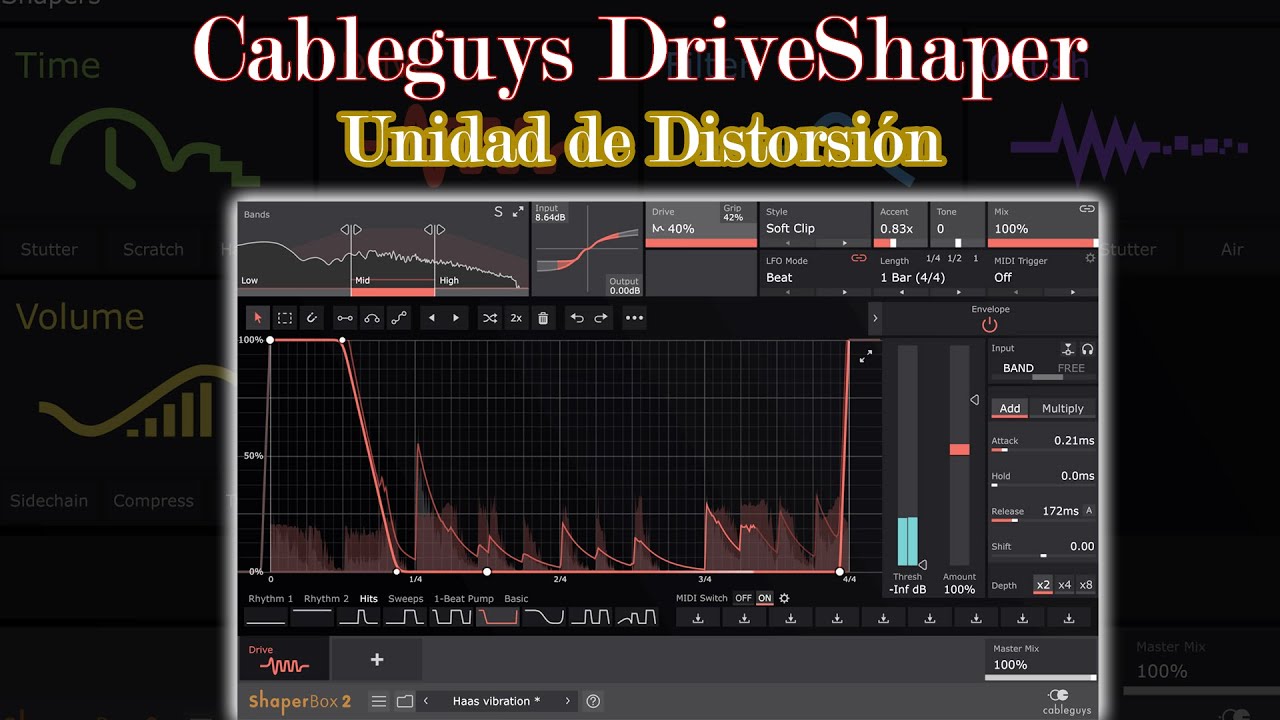 ⚡Cableguys DriveShaper⚡  -Unidad de Distorsi&oacute;n-