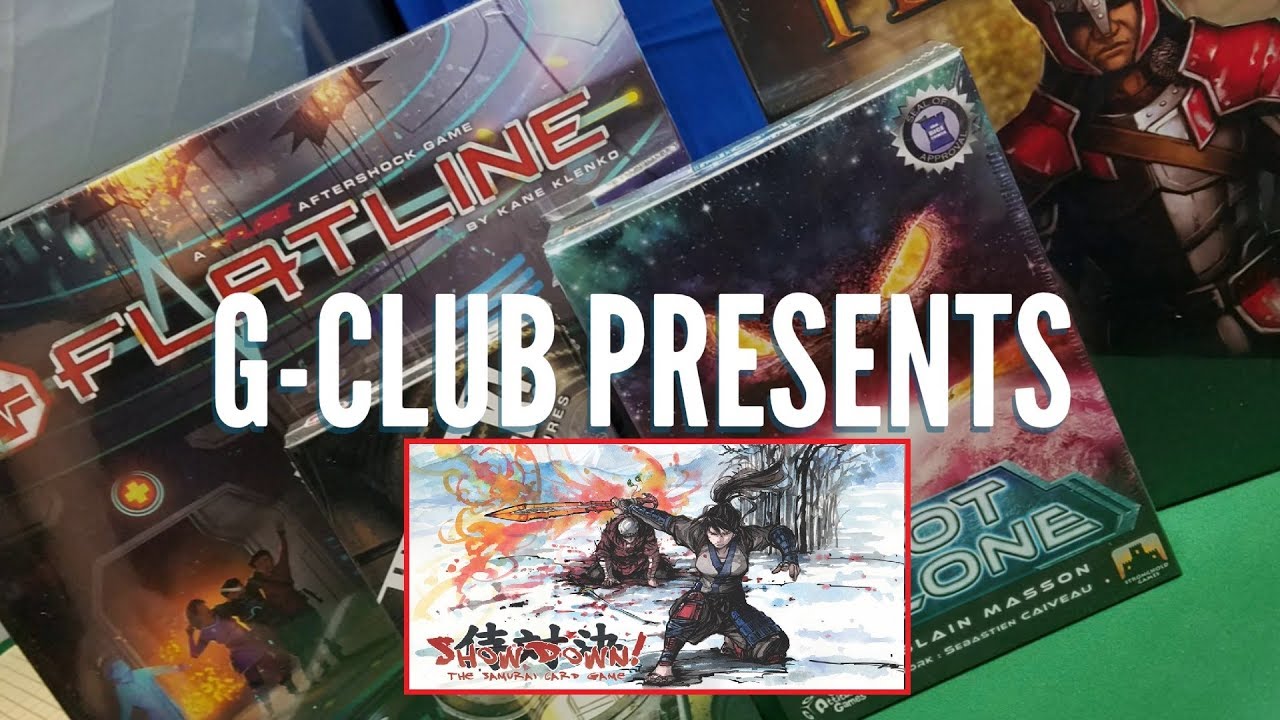Showdown! The Samurai Card Game! - A G-Club Kickstarter Preview