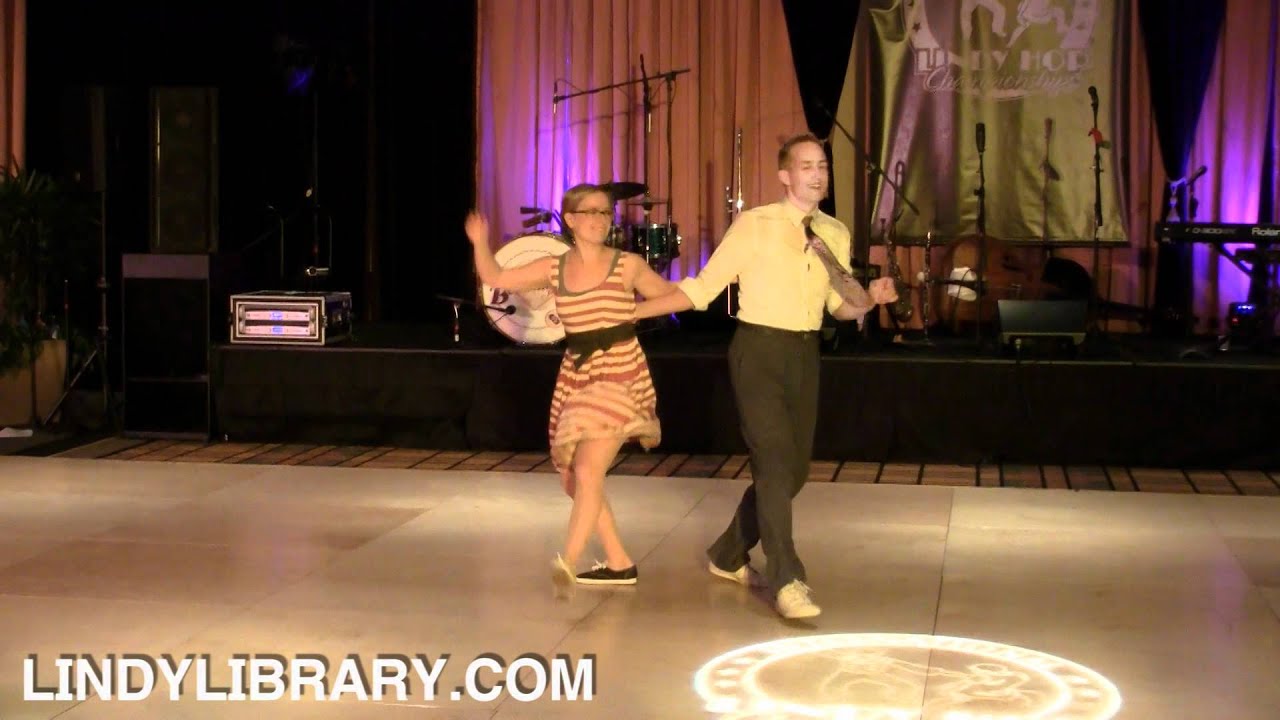 ILHC 2011 - Skye Humphries & Frida Segerdahl - Classic Lindy Hop Routine