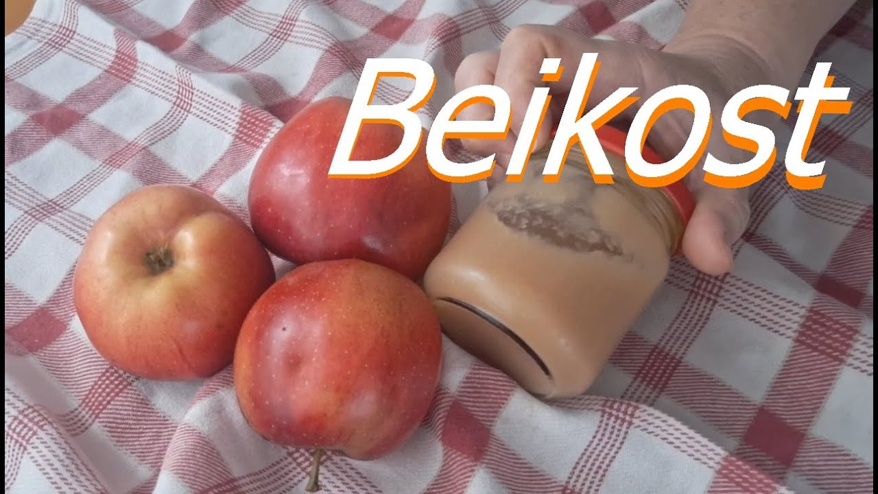 Beikost. Teil 2. Apfelmus zubereiten und aufbewahren.