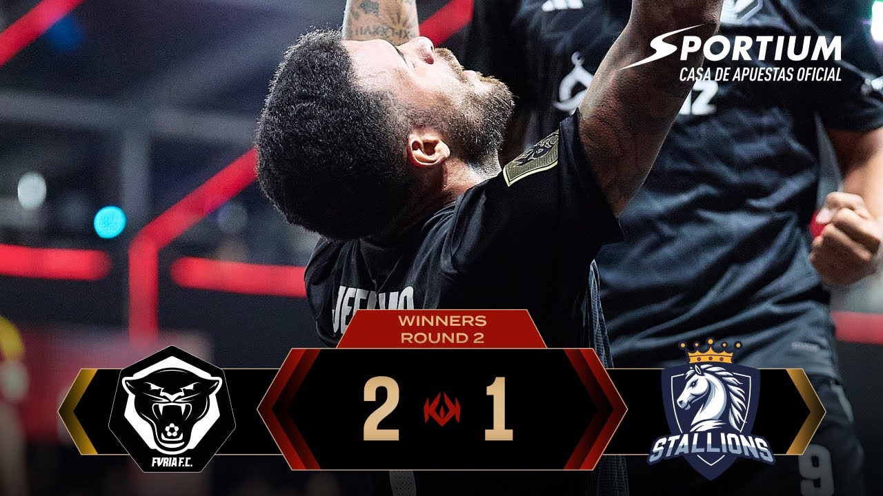 Furia F.C. de O ESTAGIÁRIO y FALCÃO VS Stallions de BLUR y TOTTI | Partido Completo Round 2 (2-1)