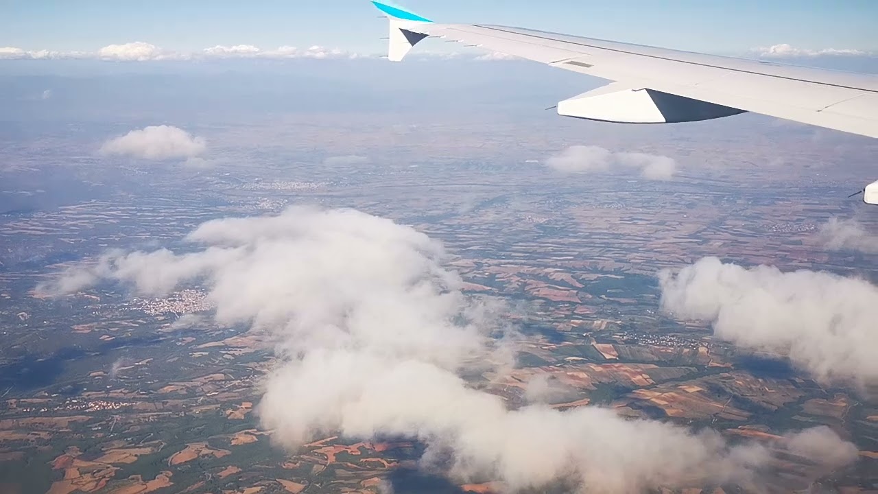 Eurowings im Landeanflug MAKEDONIA Airport Thessaloniki