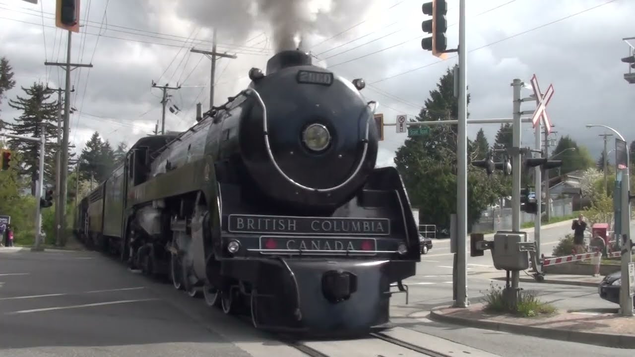 Royal Hudson 2860 on SRY May 3rd 2009 #sry #railway #train #steamtrain #2860