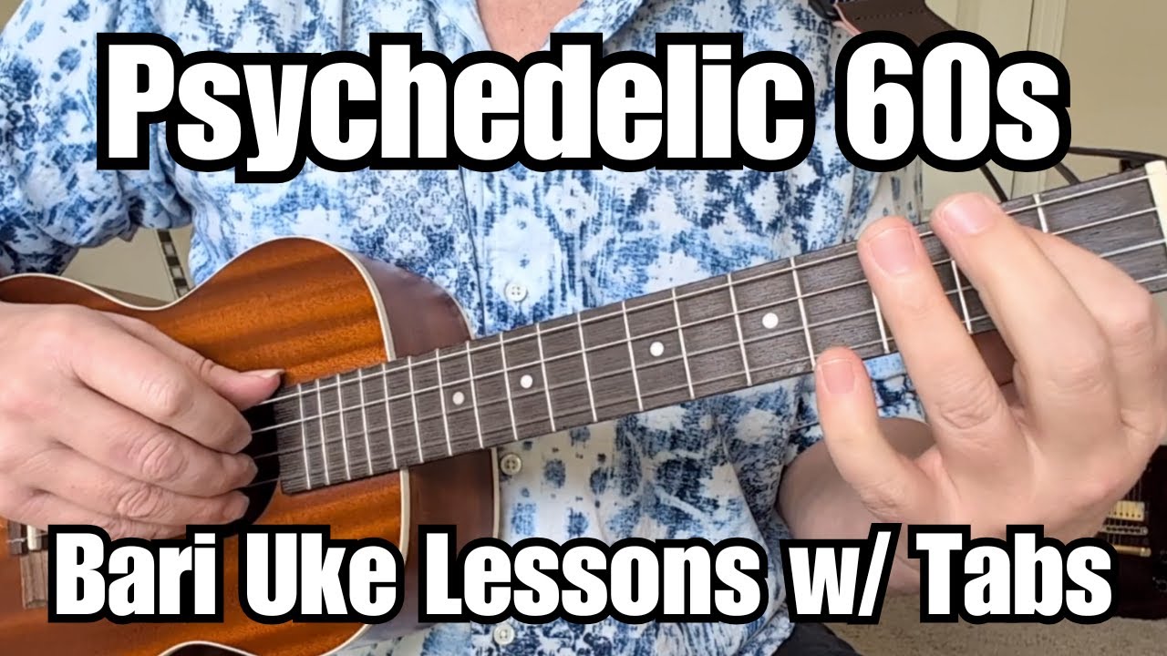PROUD MARY, WHITE RABBIT, FOR WHAT IT'S WORTH, HELPLESSLY HOPING Baritone Ukulele Lessons 