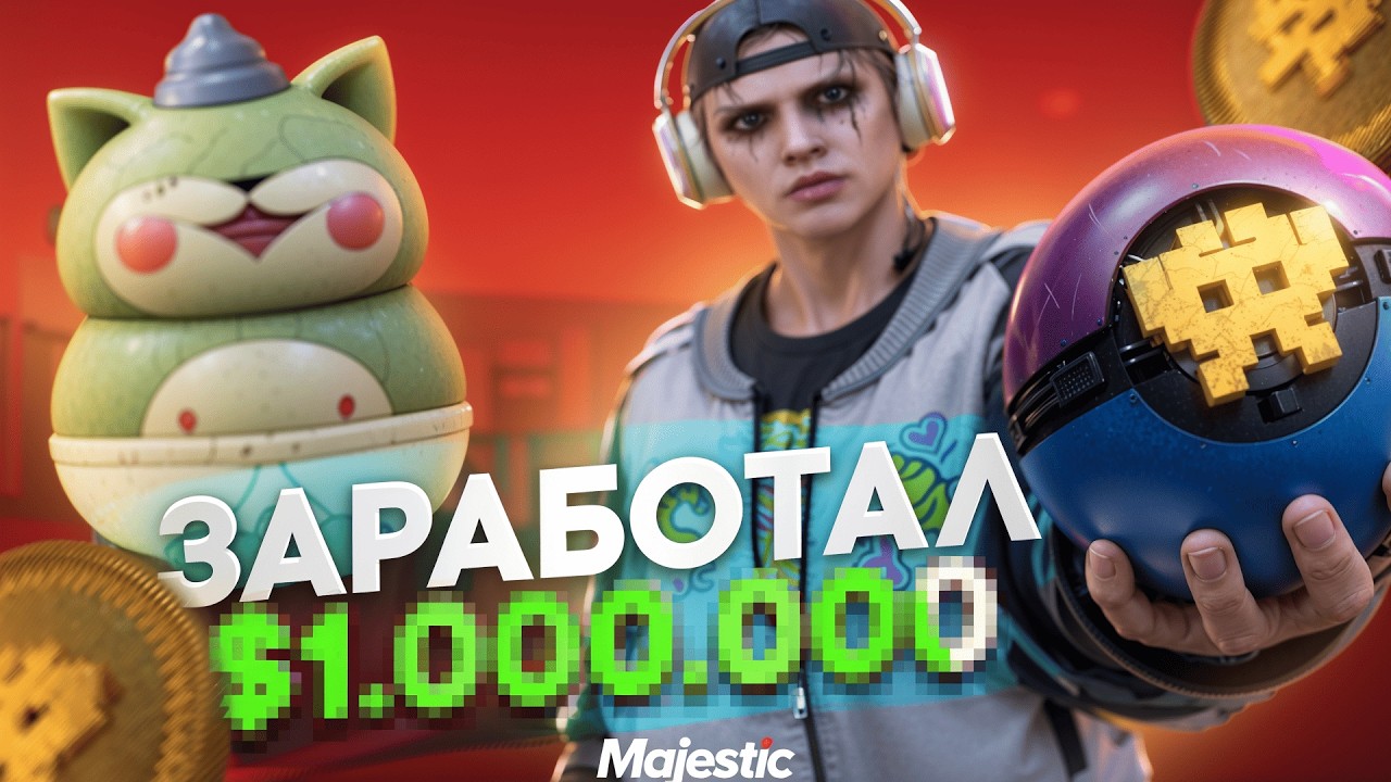 ЛУЧШИЙ ЗАРАБОТОК ДЛЯ НОВИЧКА на MAJESTIC RP | ФАРМ ВЕСЕННЕГО ИВЕНТА в GTA 5 RP
