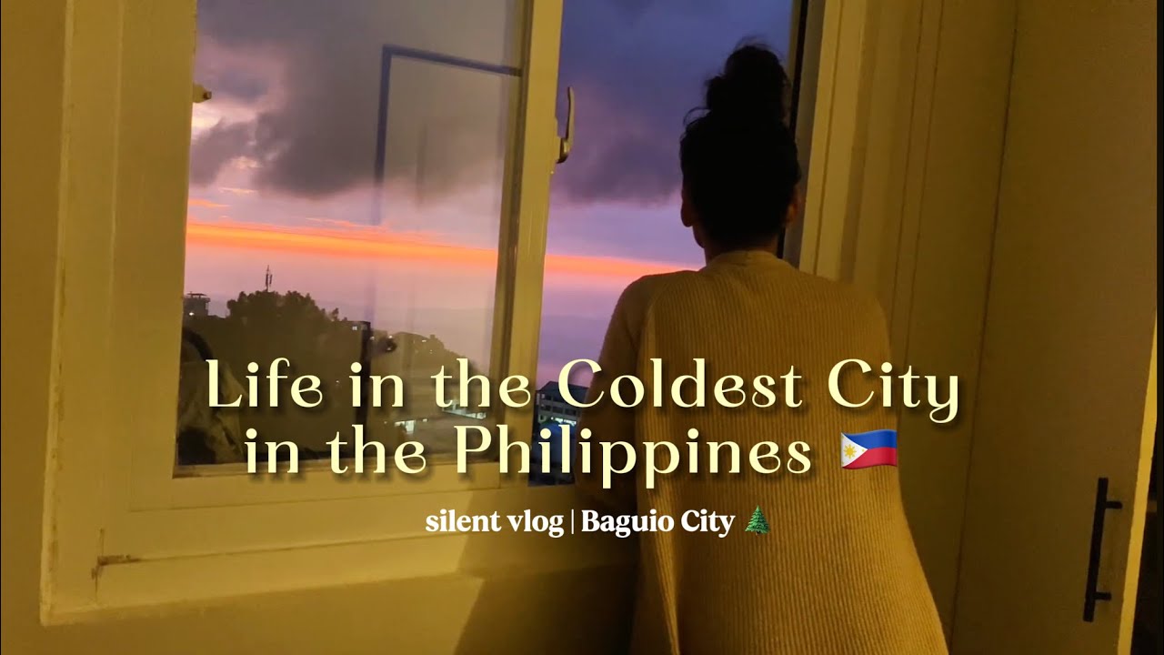 Life in Baguio City Philippines 🇵🇭 | Episode 10 |  what I eat in cold days, aesthetic, cats, ASMR