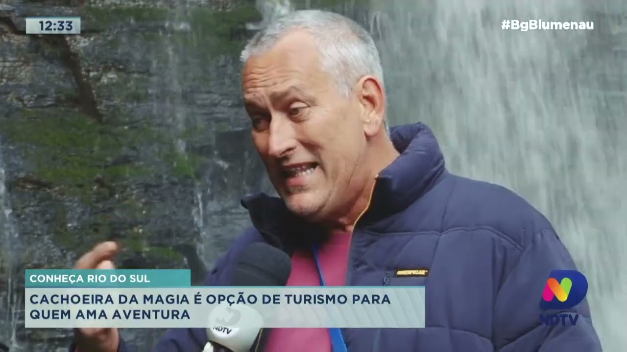 Conheça Rio do Sul: Cachoeira da Magia é a opção de turismo para que ama aventura