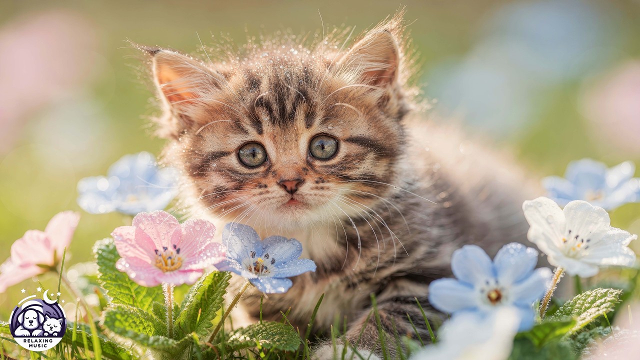 Cat Relaxing Music 🪶 Cat Calming Music & Warm Piano Textures For Cat Emotional Rest