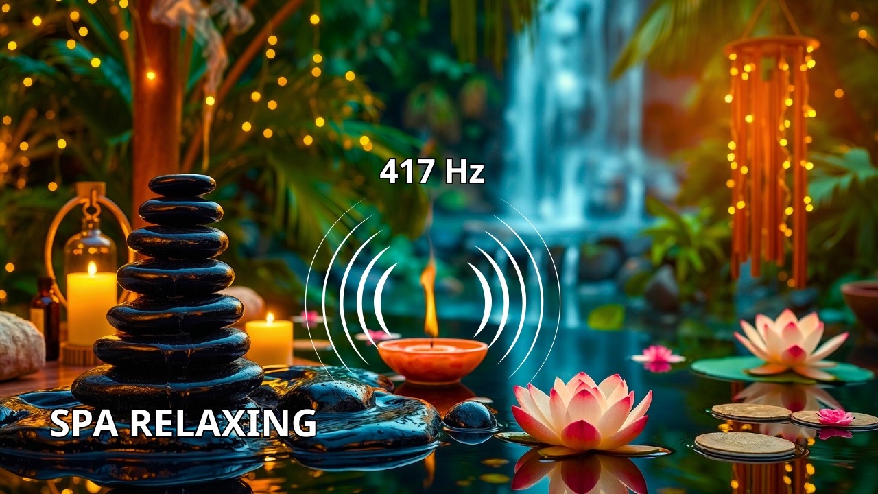 Nhạc Spa Thư Giãn Không Quảng Cáo, Chữa Lành Cùng Tần Số 417Hz