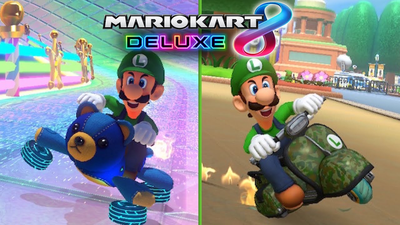 2 of the Best Kart Combos for Luigi! - Mario Kart 8 Deluxe Online
