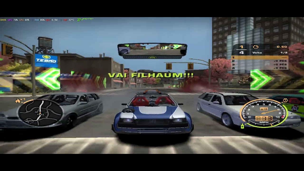 POCO F3 NEED FOR SPEED MOST WANTED BRASIL 