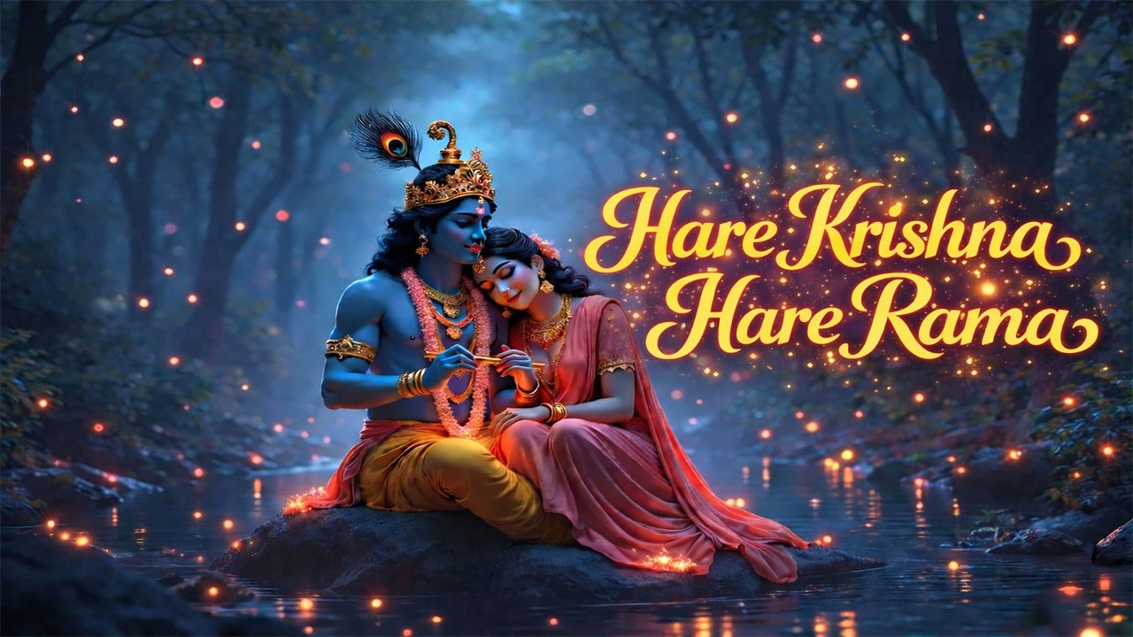 Hare Krishna Hare Rama 🙏 Most Beautiful Krishna Bhajan | Radha Krishna Divine Song |Iskcon Kirtan