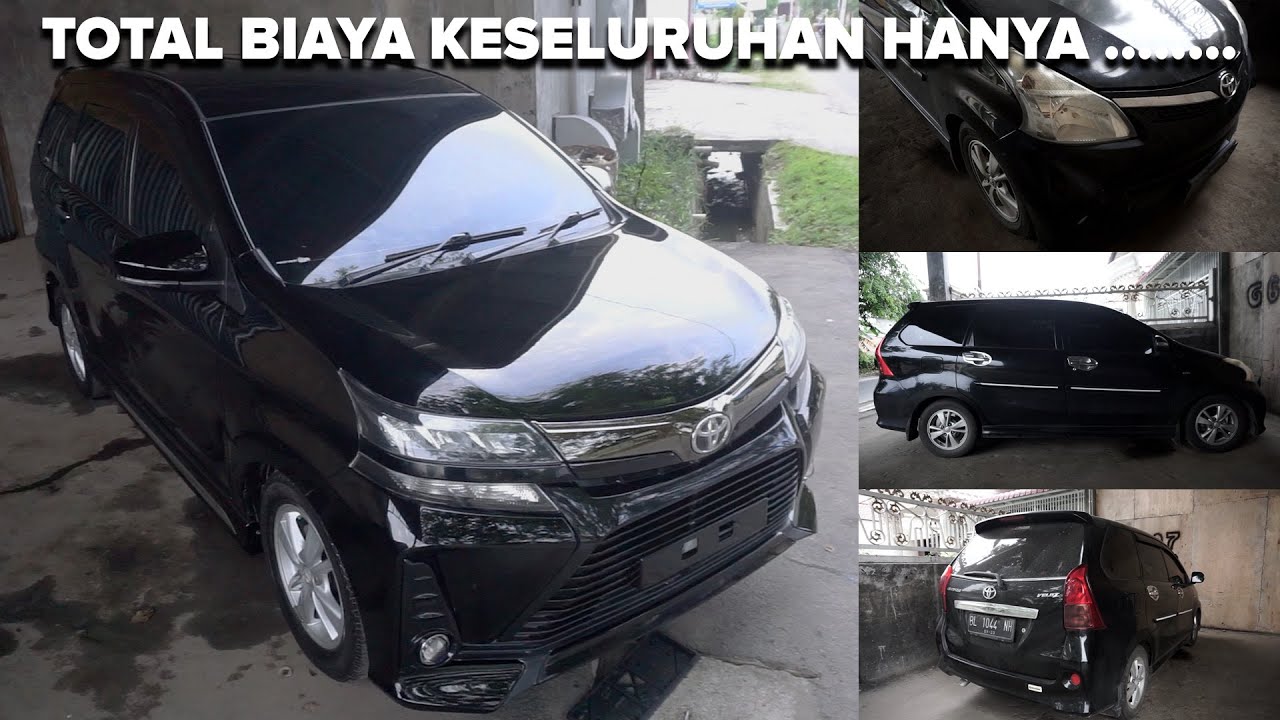 Modifikasi Avanza Veloz 2012 Upgrade menjadi 2020 Facelift OLD to New