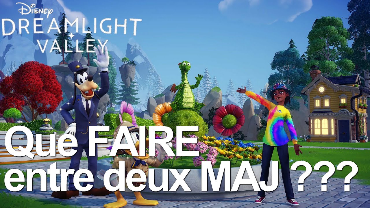 Ma ROUTINE quotidienne sur LE JEU après avoir terminé les QUETES - Disney Dreamlight Valley - FR