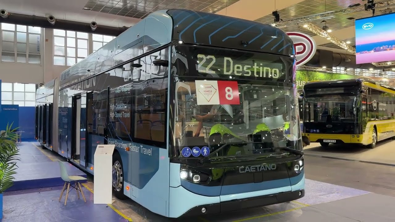 Caetano H2 City Gold 18m (2026) | Interior & Exterior | Busworld Europe 2025 Bruxelles