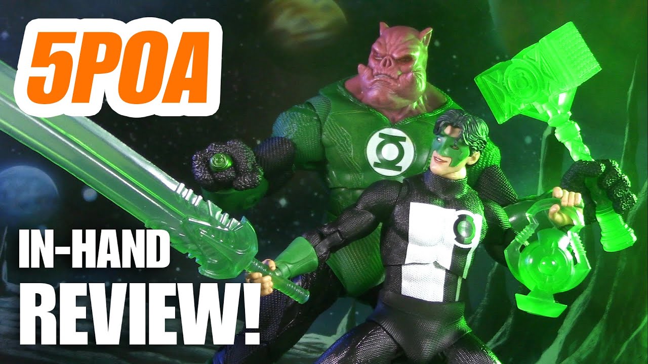 KYLE RAYNER AND KILOWOG! McFarlane Toys DC Multiverse Gold Label Green Lantern Action Figure Review