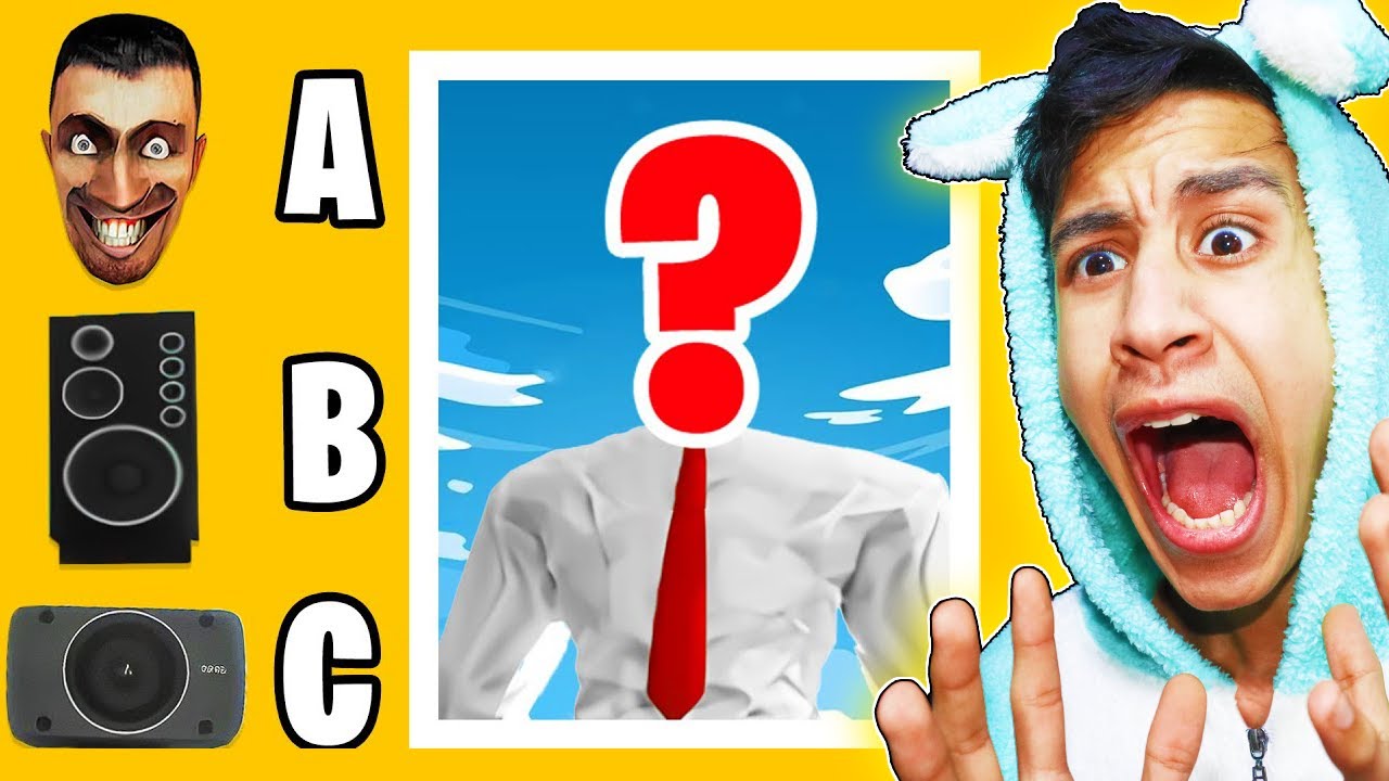 تحدي تخمين ما هي رأس التلفاز دوب دوب يس يس الصحيحة الجزء الثاني !! .. SKIBIDI TOILET 😱