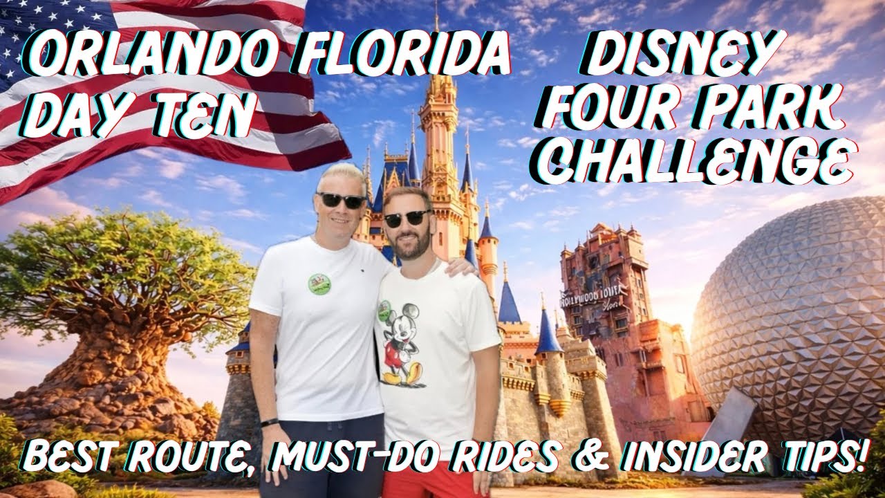 We Visited All 4 Disney Parks In One Day!