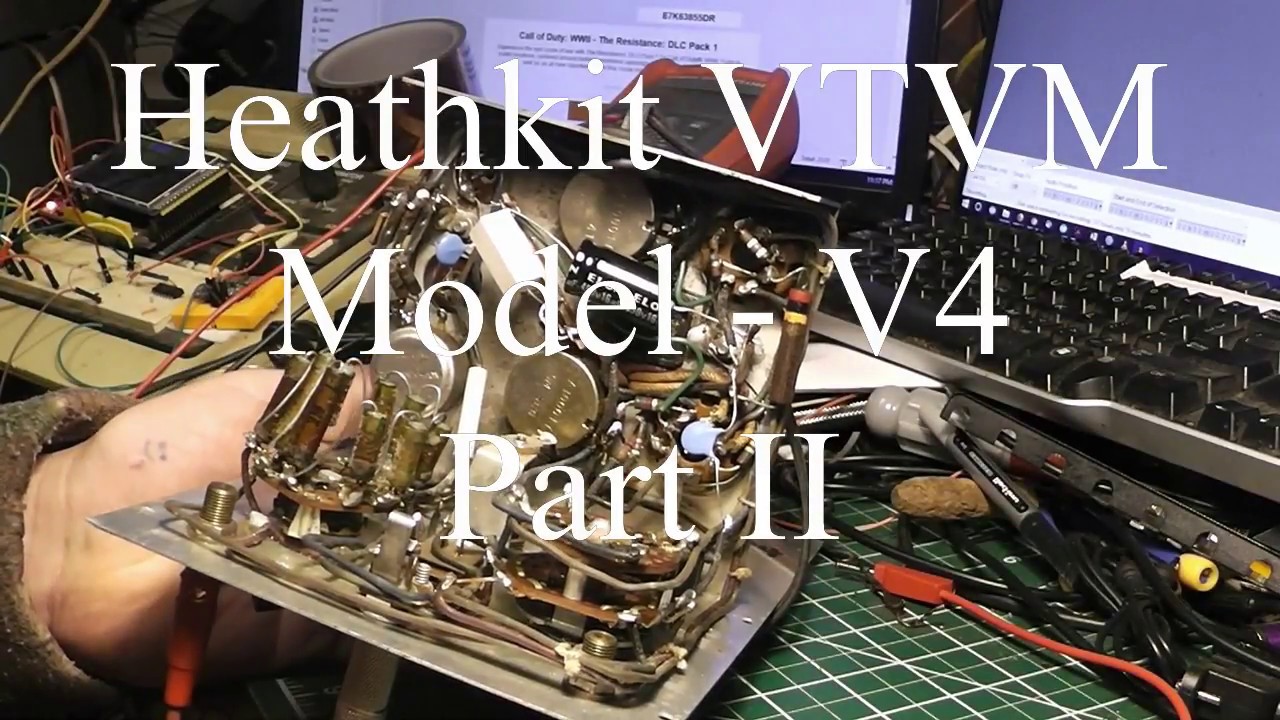 Heathkit Model V4 VTVM Restore - Part II