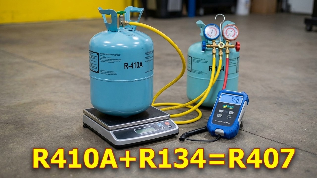 Замена фреона R 407