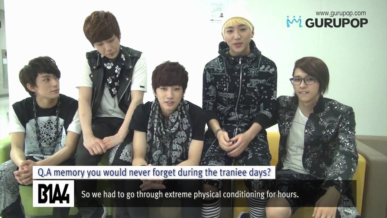 [GURUPOP] [Star Q&A] B1A4