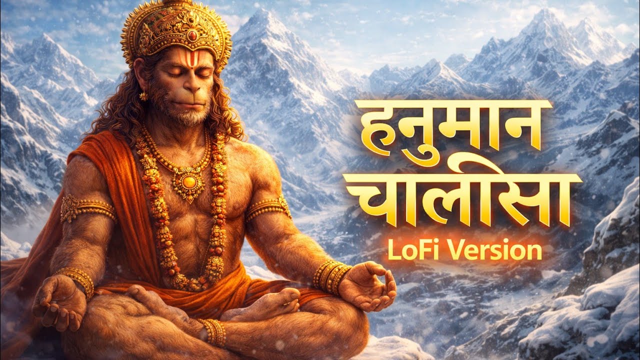 Hanuman Chalisa LoFi | Soft & Peaceful Bhajan | Full Hanuman Chalisa for Meditation