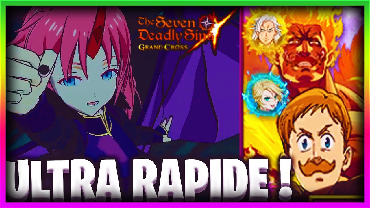 NOUVELLE TEAM ULTRA RAPIDE CONTRE NIDHOGG (Milim LR GOAT) ?! - 7DS: Grand Cross