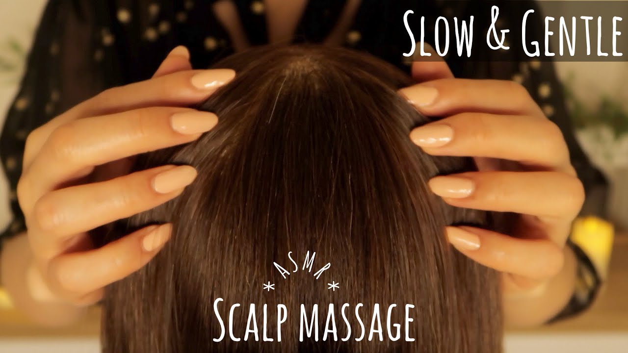 [ASMR] Gently & Slowly Scalp Head Massage | Brain Melting | Intense Relaxation | No Talking