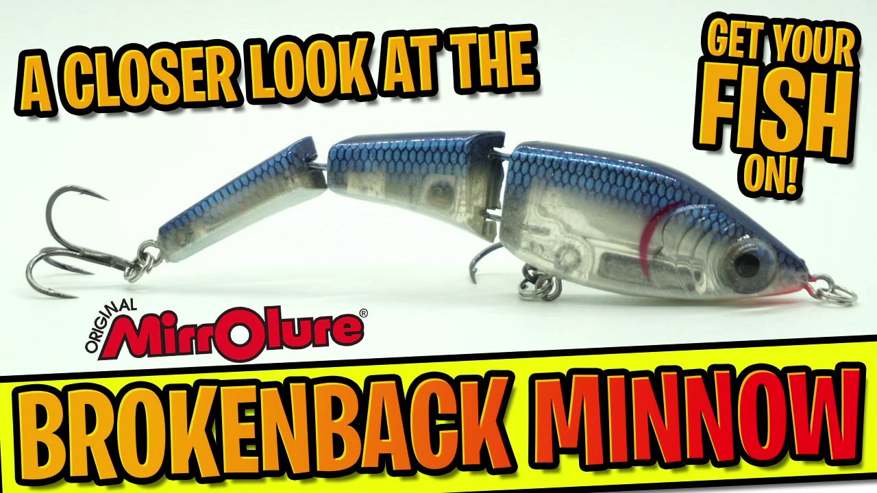 The GREATEST Multi-Jointed Swim Bait EVER? Closer Look MirroLure Brokenback Minnow