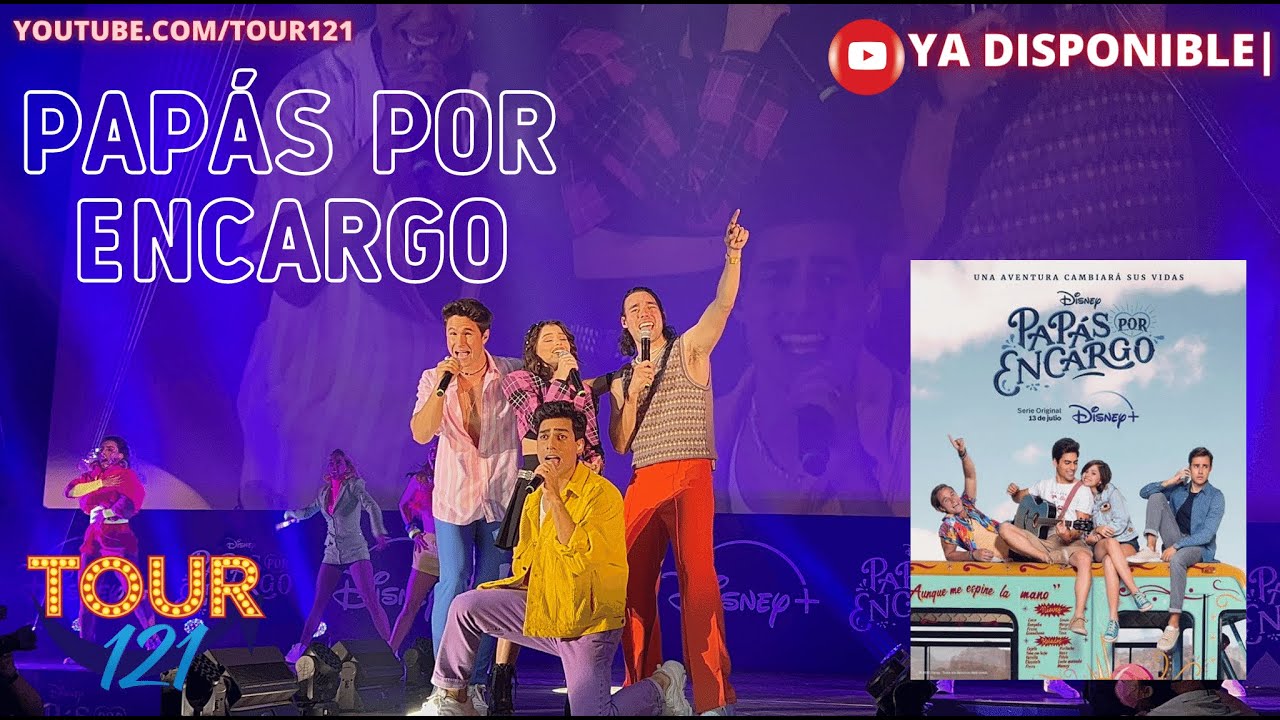 PAPÁS POR ENCARGO conferencia de prensa | LALO BRITO, MICHAEL RONDA, JORGE BLANCO | Disney+ Tour121