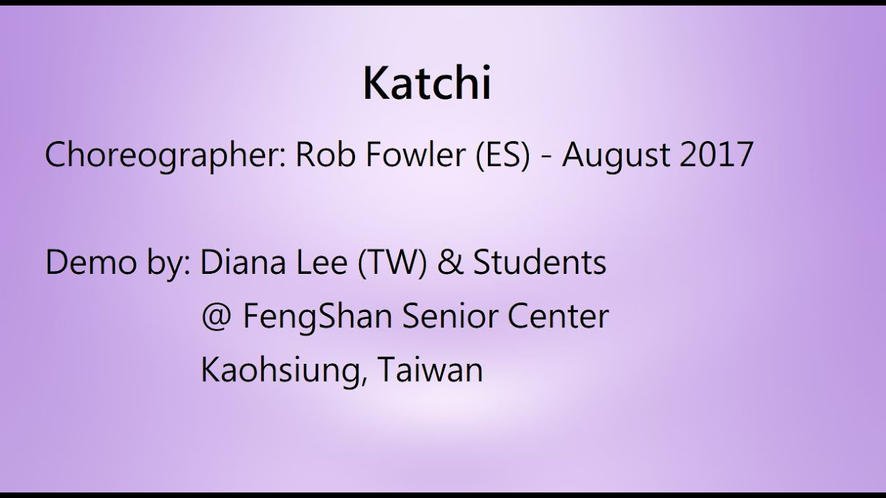 Katchi - Demo  - Line Dance