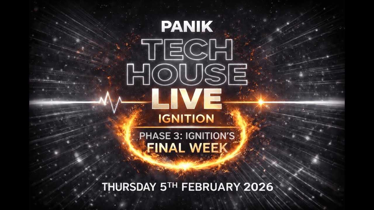 🎧 Tech House Live: Ignition — Phase 3 (Final Week) | 5th February 2026 | Mixcloud VOD