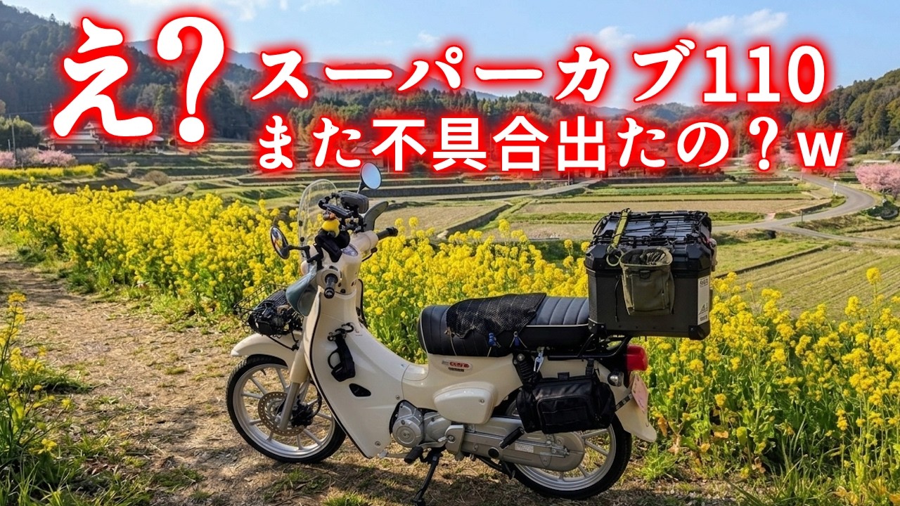 え？また不具合出たの？ [ スーパーカブ110 JA59 ]