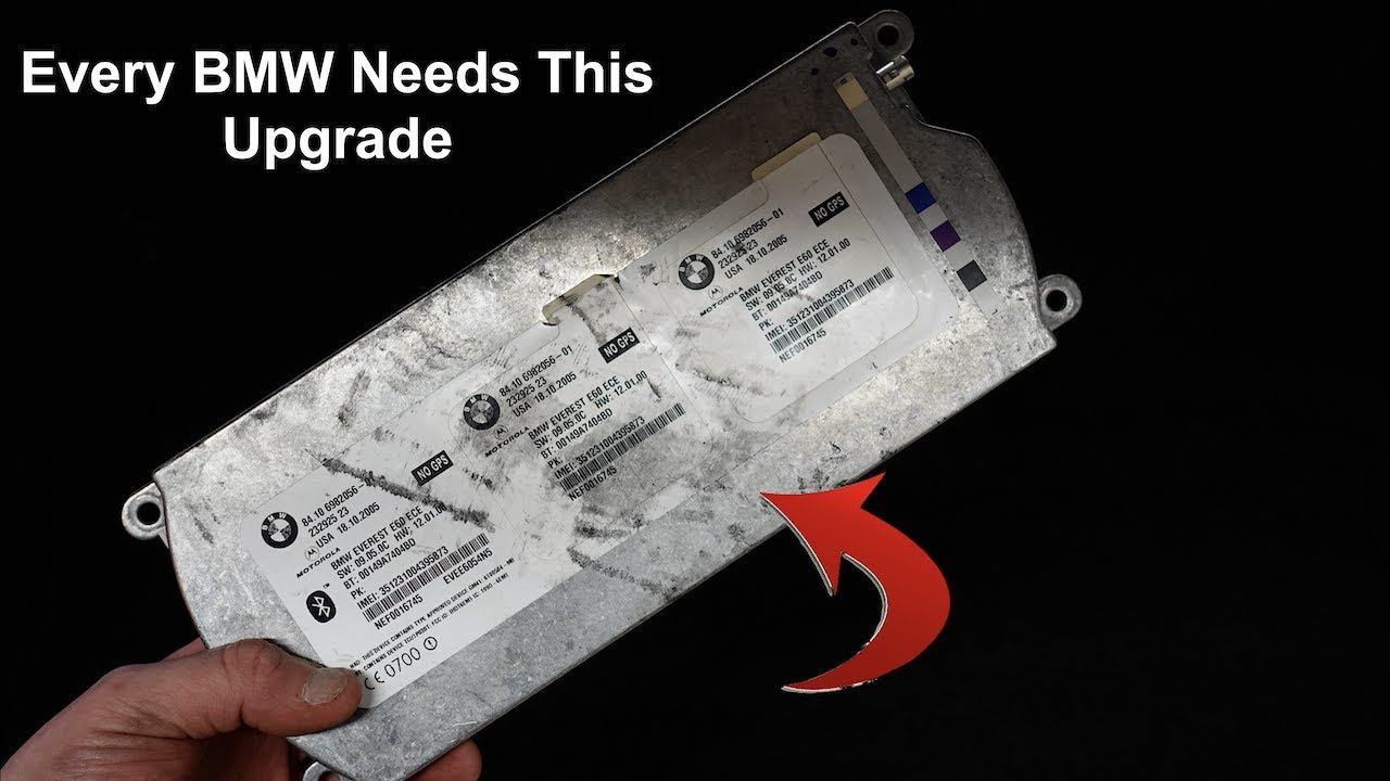 BMW E60 Bluetooth Module Location & Replacement & Coding DIY