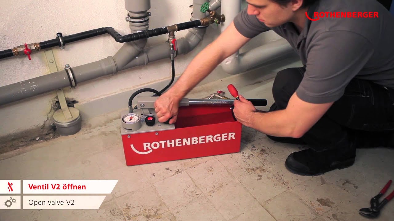 RP 50-S Testing pump / Prüfpumpe