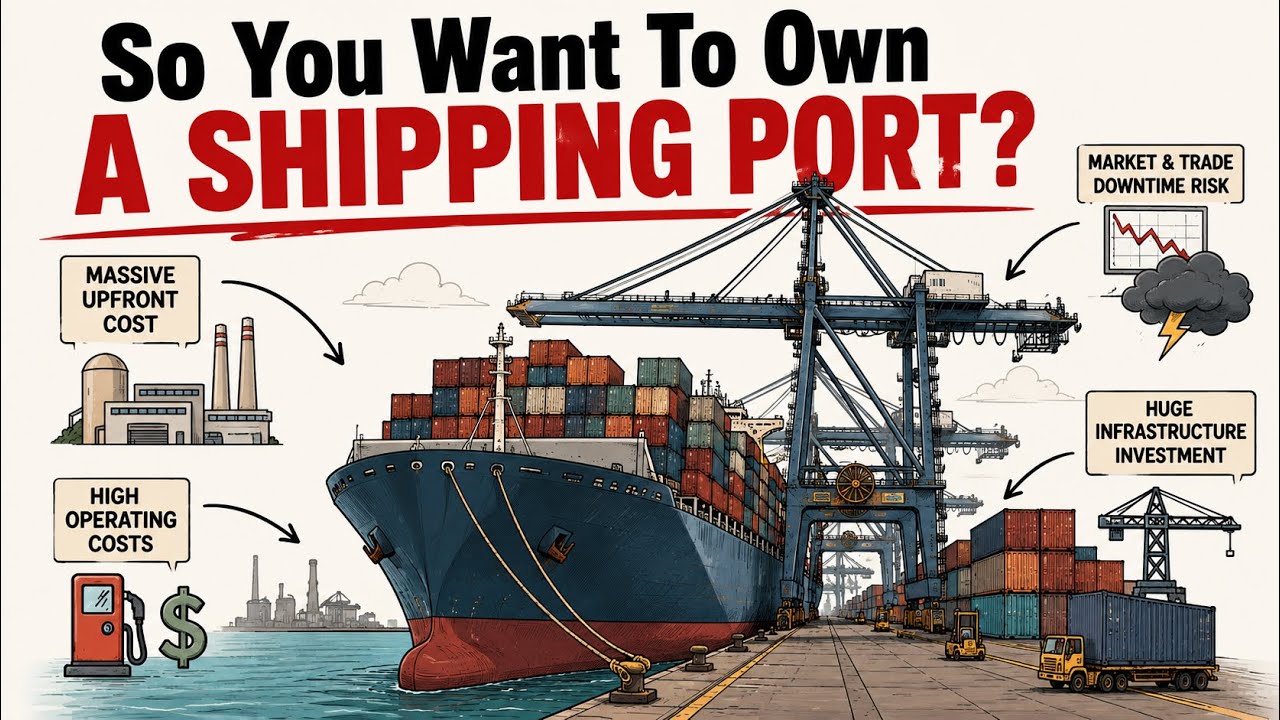The Economics of Owning a Shipping Port