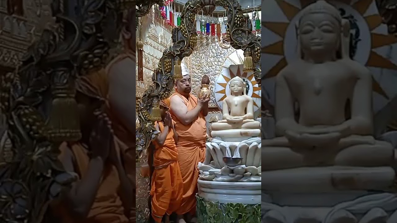 4-2- 2026 श्री दिगंबर जैन मंदिर श्री पदमपुरा जयपुर से आज की शांतिधारा और अभिषेक 