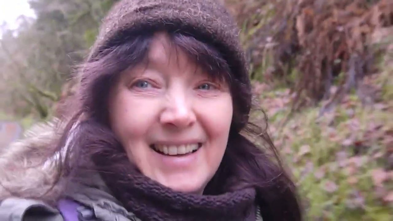 walking to the post box Wildwood Cottage Diary